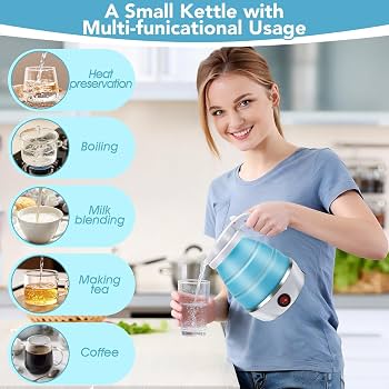 Portable Mini Electric Foldable Kettle