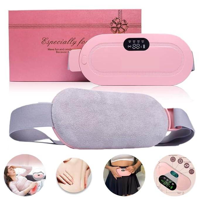 Heating pad for Period Cramps and Vibration sliming Massage belt