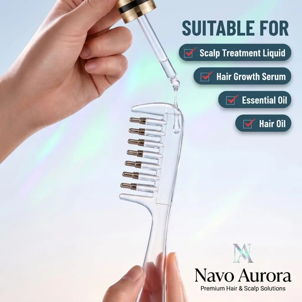 Hair Oil Applicator Comb