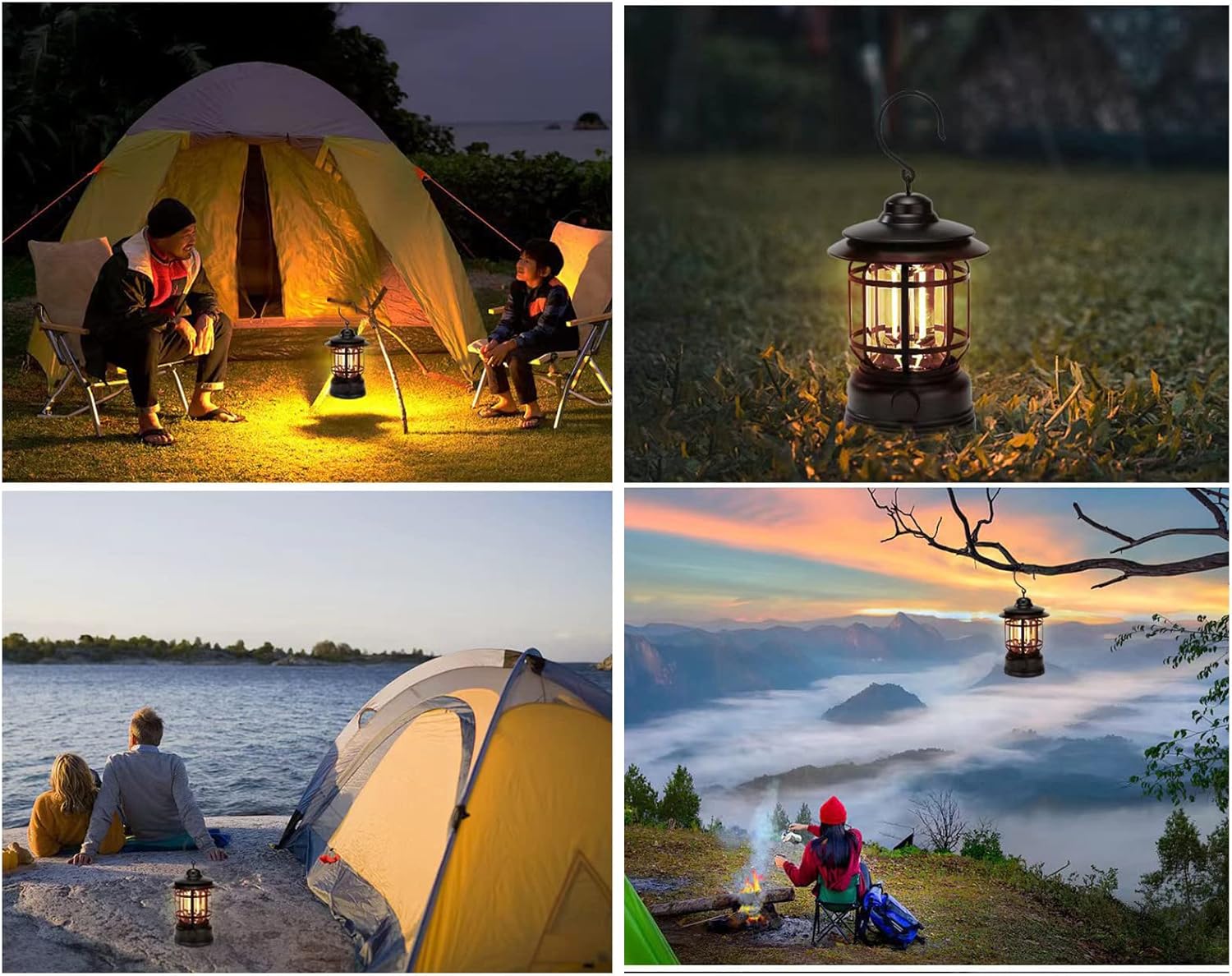 Multifunctional LED Camping Lamp
