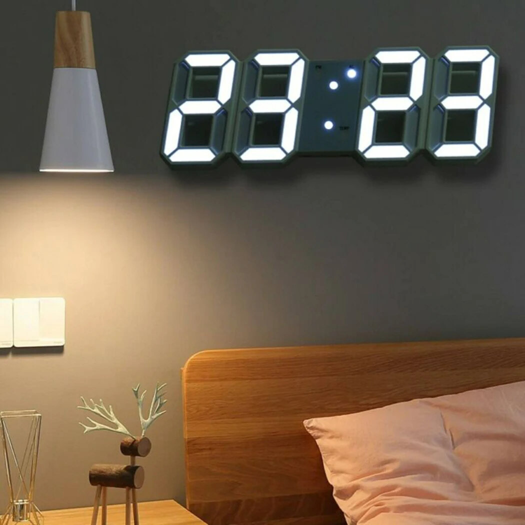 3D LED Digital Clock